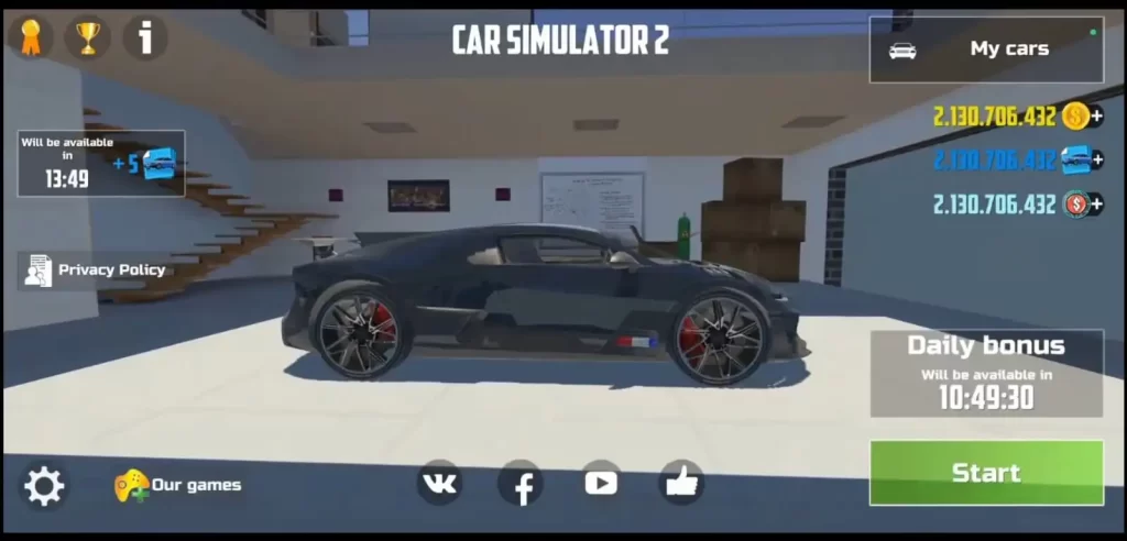 Car Simulator 2 Mod Apk v1.48.3 Unlimited Money [Premium Unlocked]